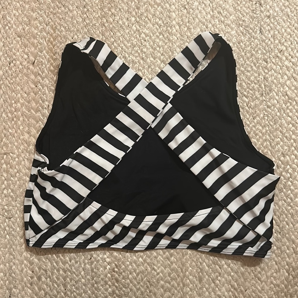 Albion Fit Hang Ten Game Changer Bikini Crop